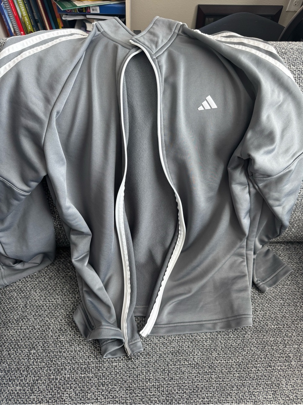 adidas Gray Track Jacket